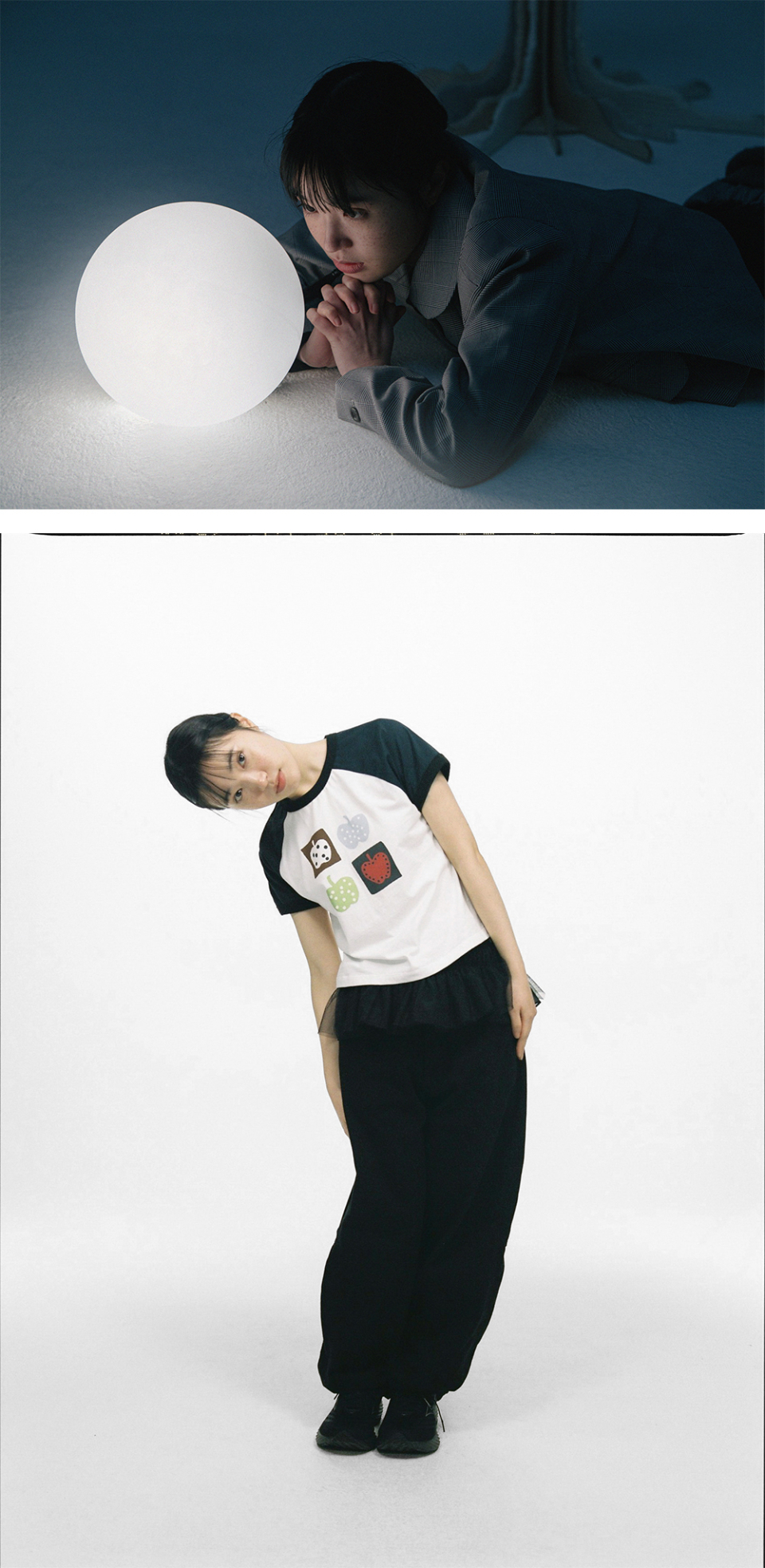 MUSINSA | OHESHIO WIDE CURVED PANTS, BLACK