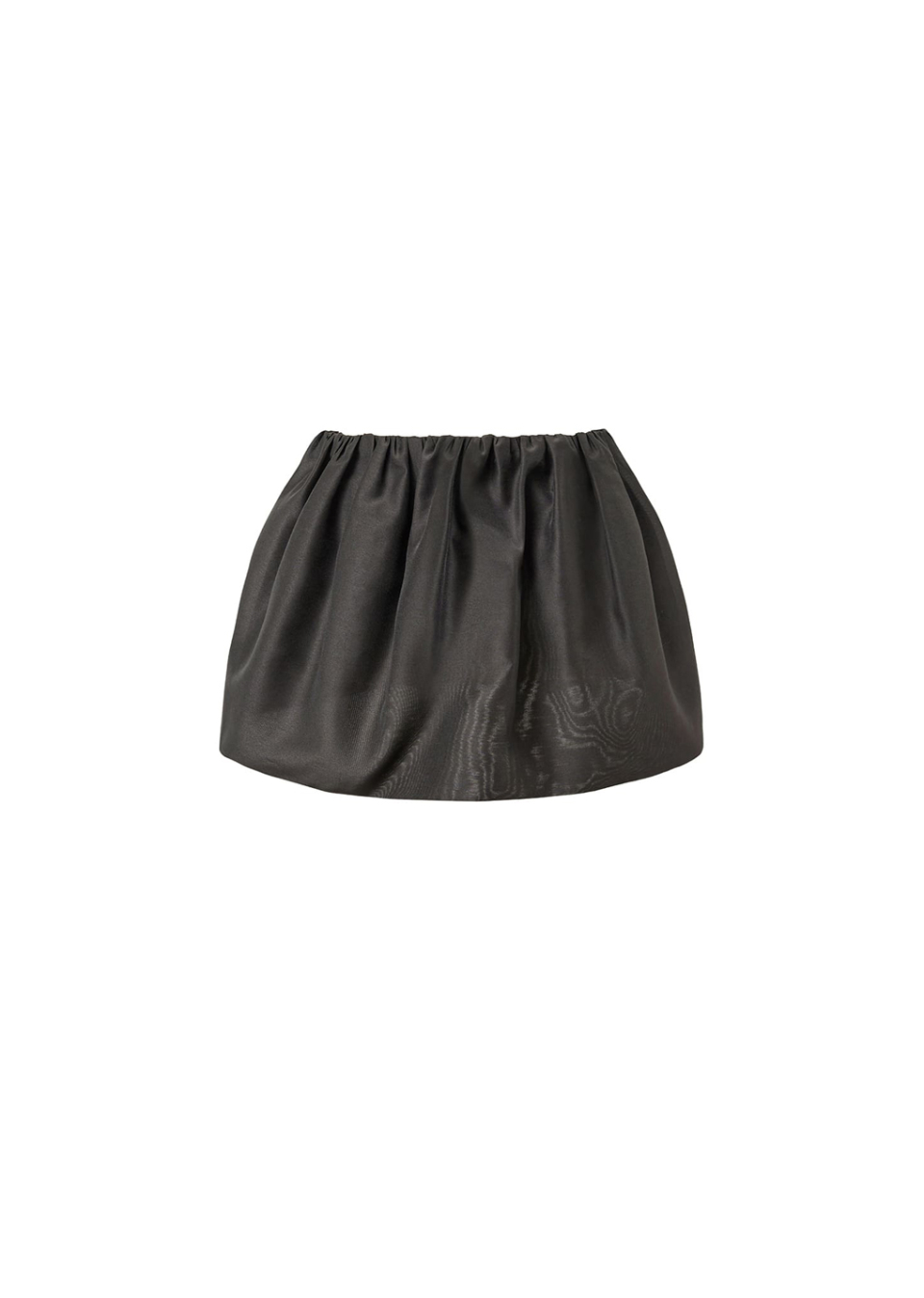 아모멘토(AMOMENTO) SHIRRING ORGANZA BELT SKIRT (2COLORS) - 사이즈