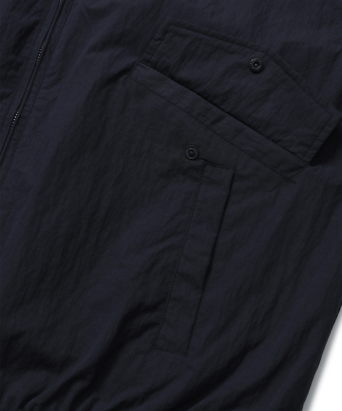 Куртка с контрастным воротником (Dark Navy)
