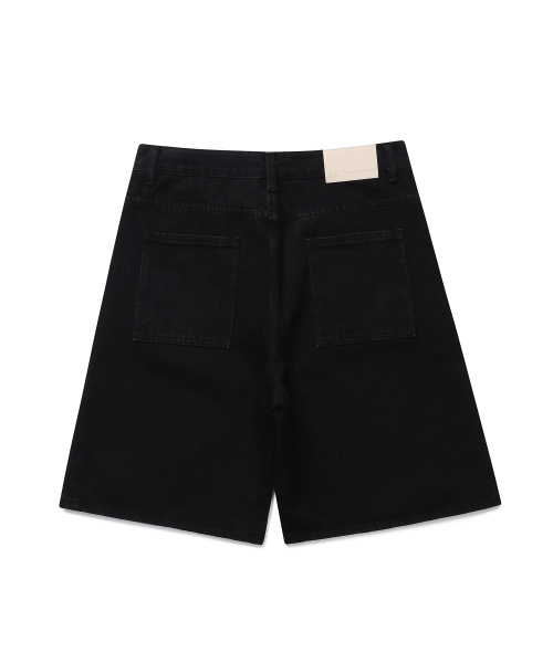 Базовые джинсовые шорты (Black)