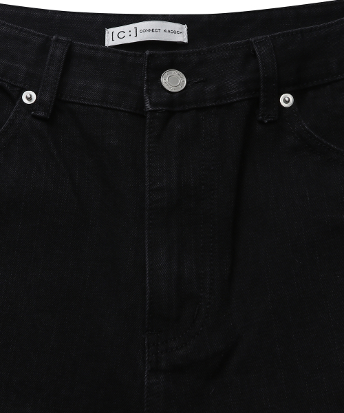 Базовые джинсовые шорты (Black)