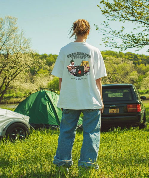 OHPxMOAI b-camping оверсайз футболка