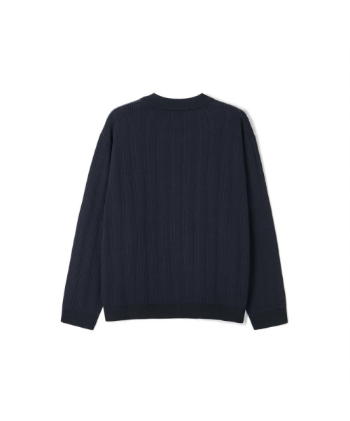 Двухцветный кардиган на молнии Navy