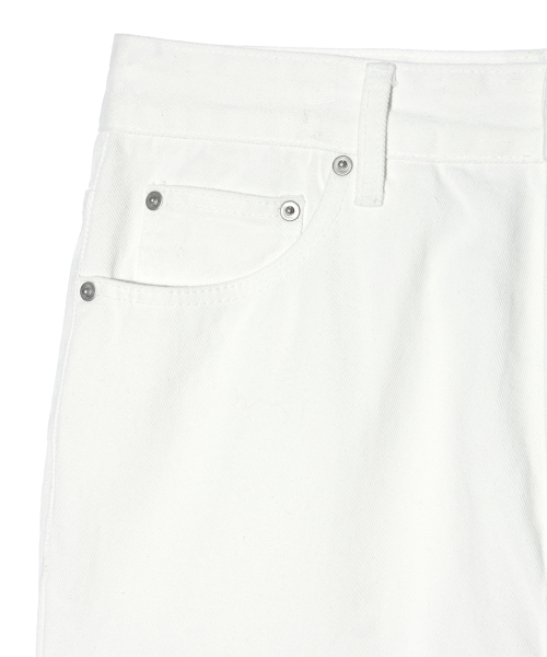 D16 FLARE DENIM Off White