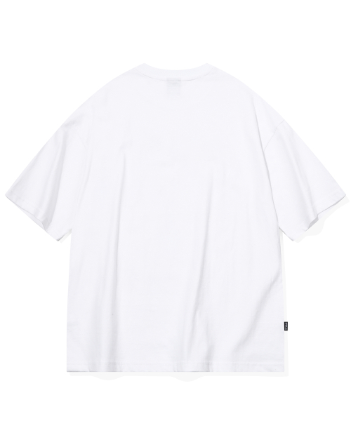 Футболка DTP с бантом и цветами White
