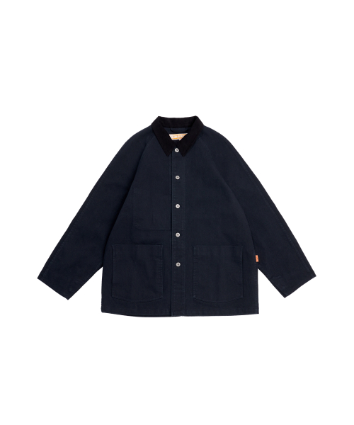 Washed VTG Work Jacket_Navy