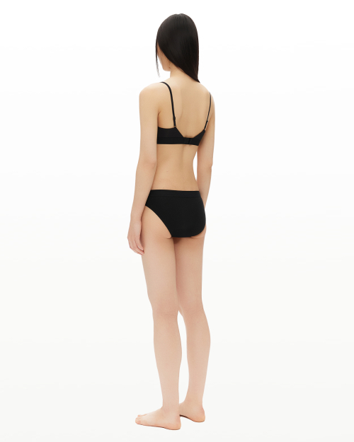 Everyday bralette & brief set_onyx чёрный