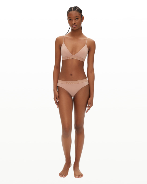 Everyday bralette & brief set_rose sand