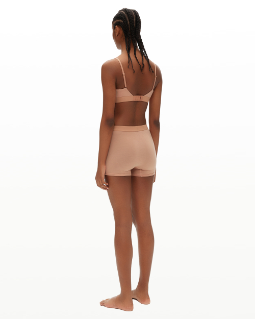 Everyday bralette & boy шорты set_rose sand