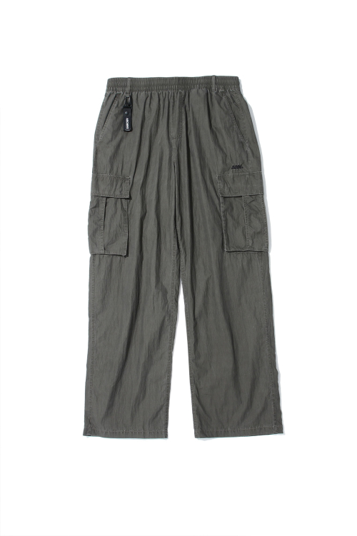 Полуширокие брюки пигмент D-Khaki ANZ1PL02ADK