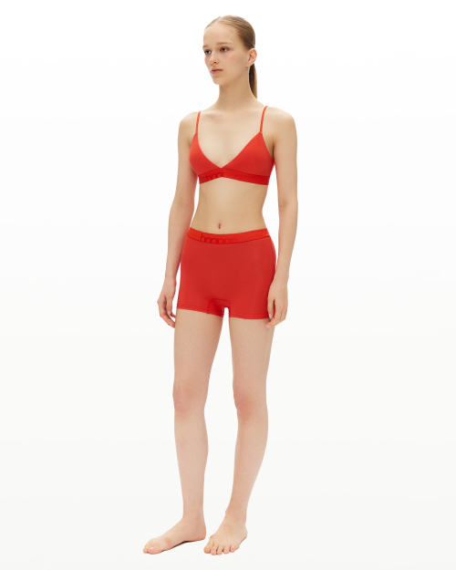 Everyday bralette & boy шорты set_sunset orange