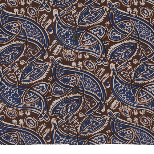 Paisley принт полурубашка Brown Print (PIBAD5030)