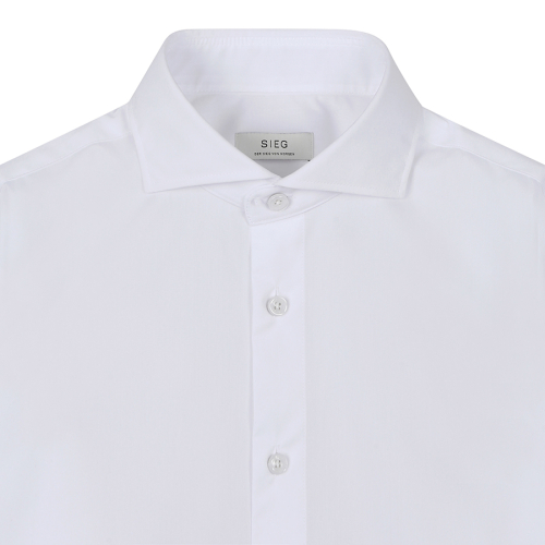 WEAREVER широкий воротник рубашка White (PIBAA5501)