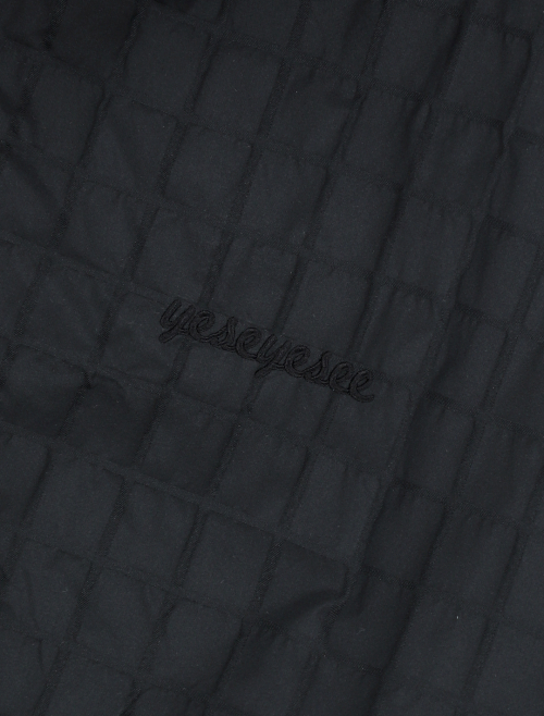Windowpane Zip Blouson чёрный