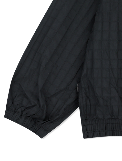 Windowpane Zip Blouson чёрный