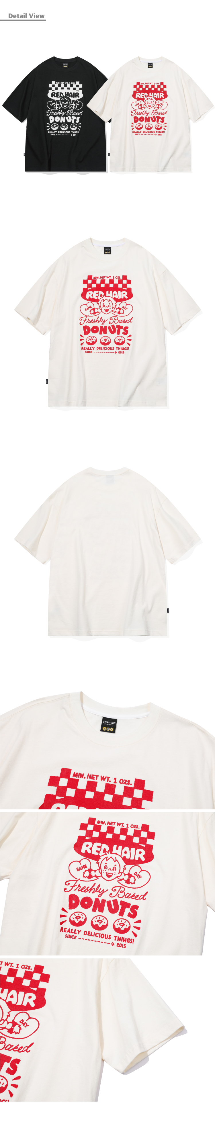 【CPGN STUDIO】25SS★ FRESH DONUT Short Sleeve Tee MUSINSA | CPGN STUDIO FRESH DONUT Short Sleeve T-shirt Cream