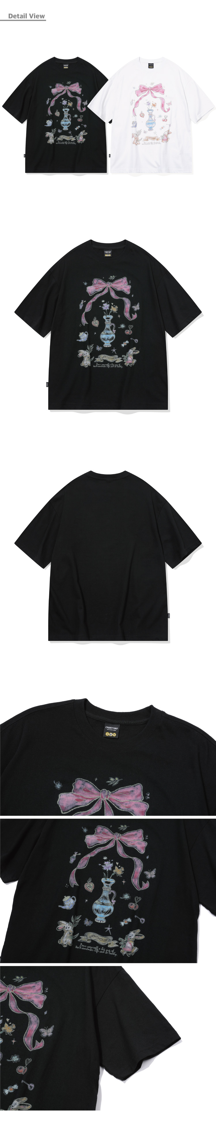 MUSINSA公式 | CPGN STUDIO DTP Ribbon Flower Short Sleeve T