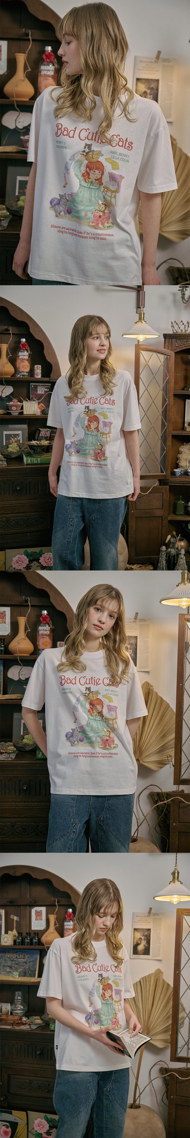【CPGN STUDIO】25SS★ DTP Mary Hale Short Sleeve Tee MUSINSA | CPGN STUDIO DTP Mary Hale Short Sleeve Tee White