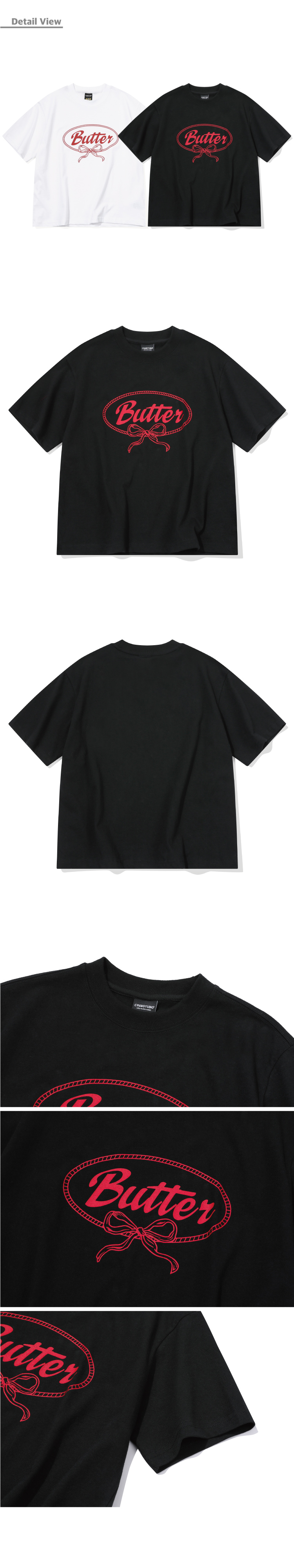CPGN STUDIOのButter Ribbon Crop Short Sleeve T-Shirt 全2色 MUSINSA公式 | CPGN STUDIO Butter Ribbon Crop Short Sleeve T