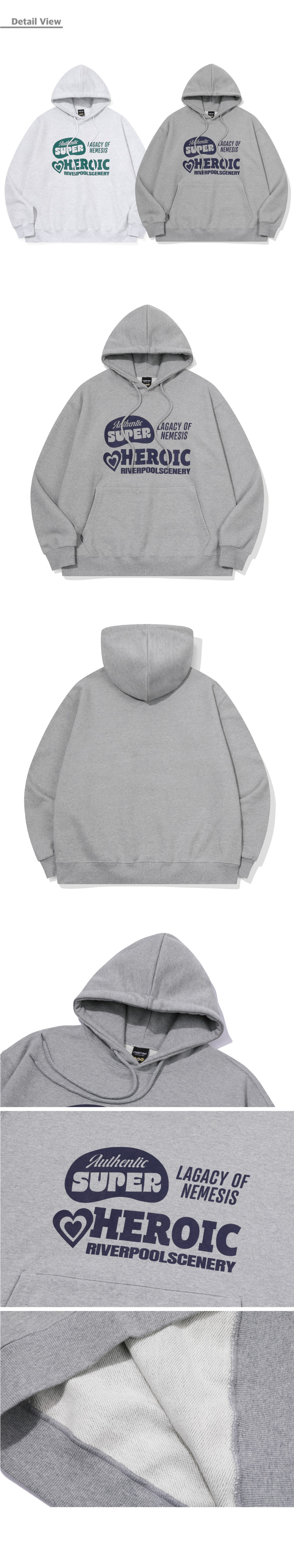 【CPGN STUDIO】25SS★ HEROIC Hoodie MUSINSA | CPGN STUDIO HEROIC HOODIE GREY