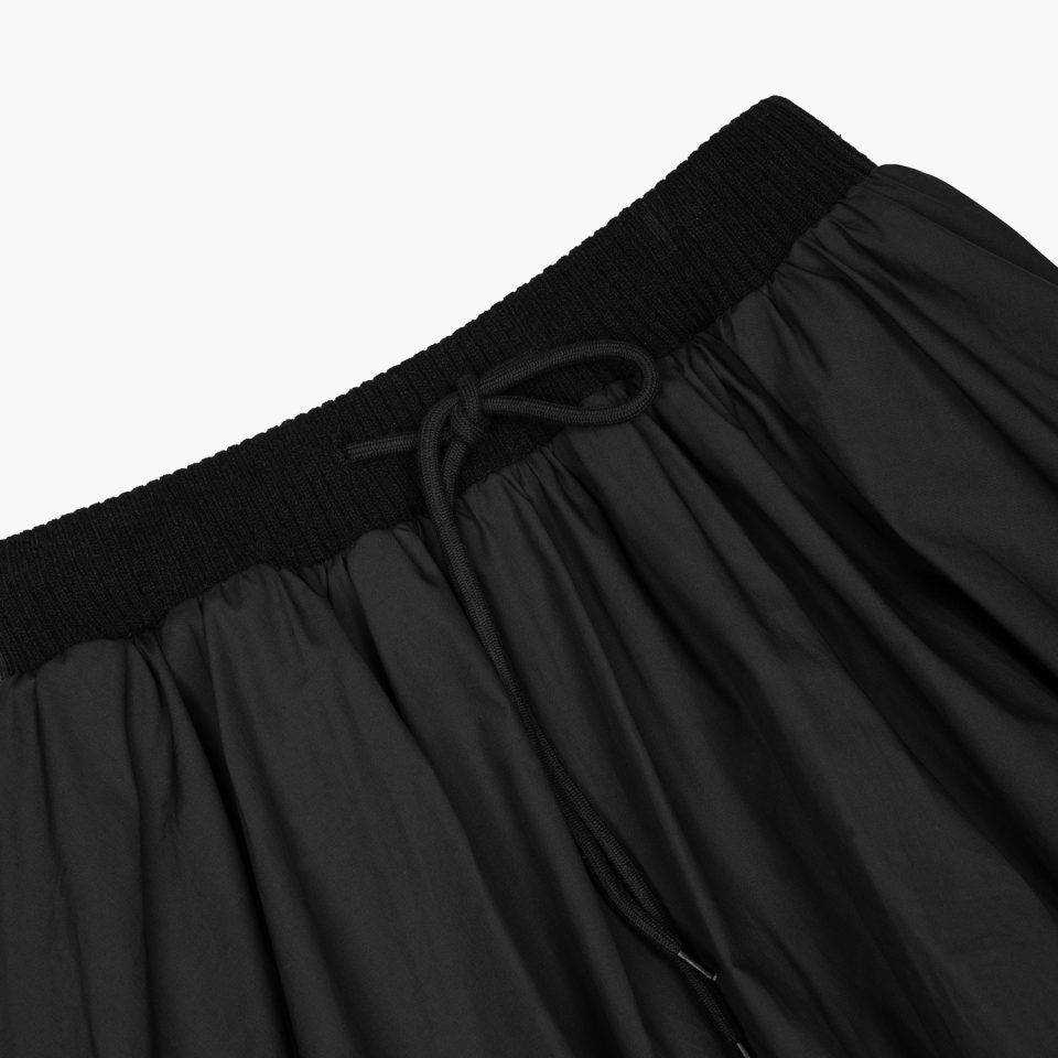 ROUGHNECK ■ Balloon Pants Skirt MUSINSA | ROUGHNECK Balloon Pants Skirt Black
