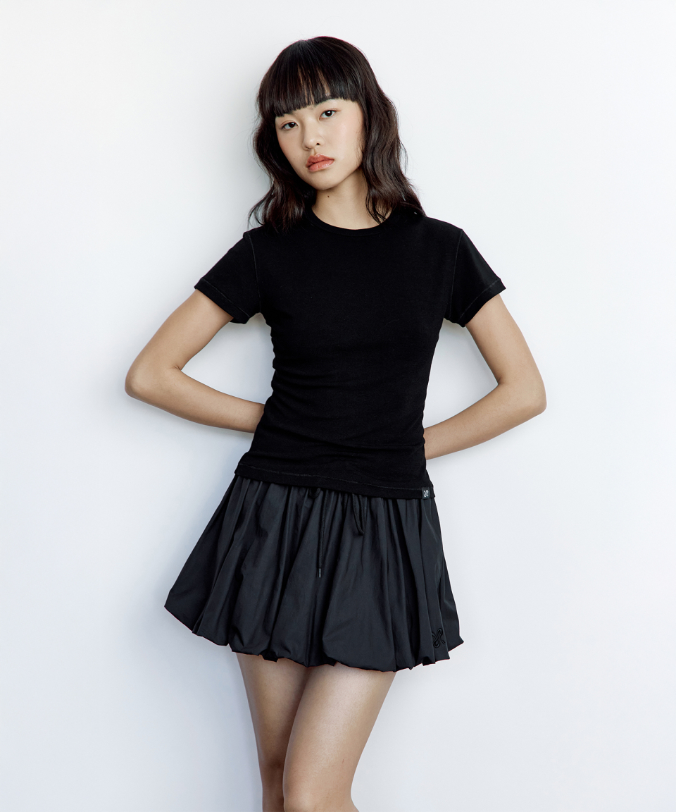 ROUGHNECK ■ Balloon Pants Skirt MUSINSA | ROUGHNECK Balloon Pants Skirt Black