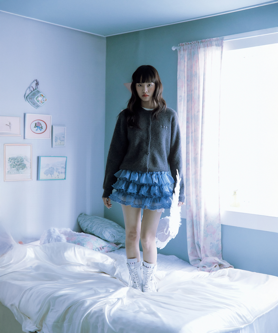 ★ROUGHNECK★ Tutu Pants Skirt Blue P0000EIL MUSINSA | ROUGHNECK Tutu Pants Skirt Blue