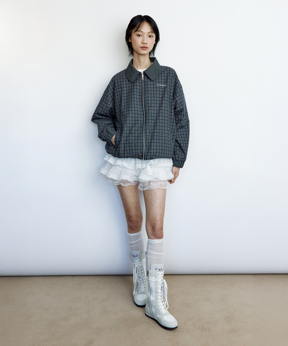MUSINSA公式 | ROUGHNECK Tutu Pants Skirt White
