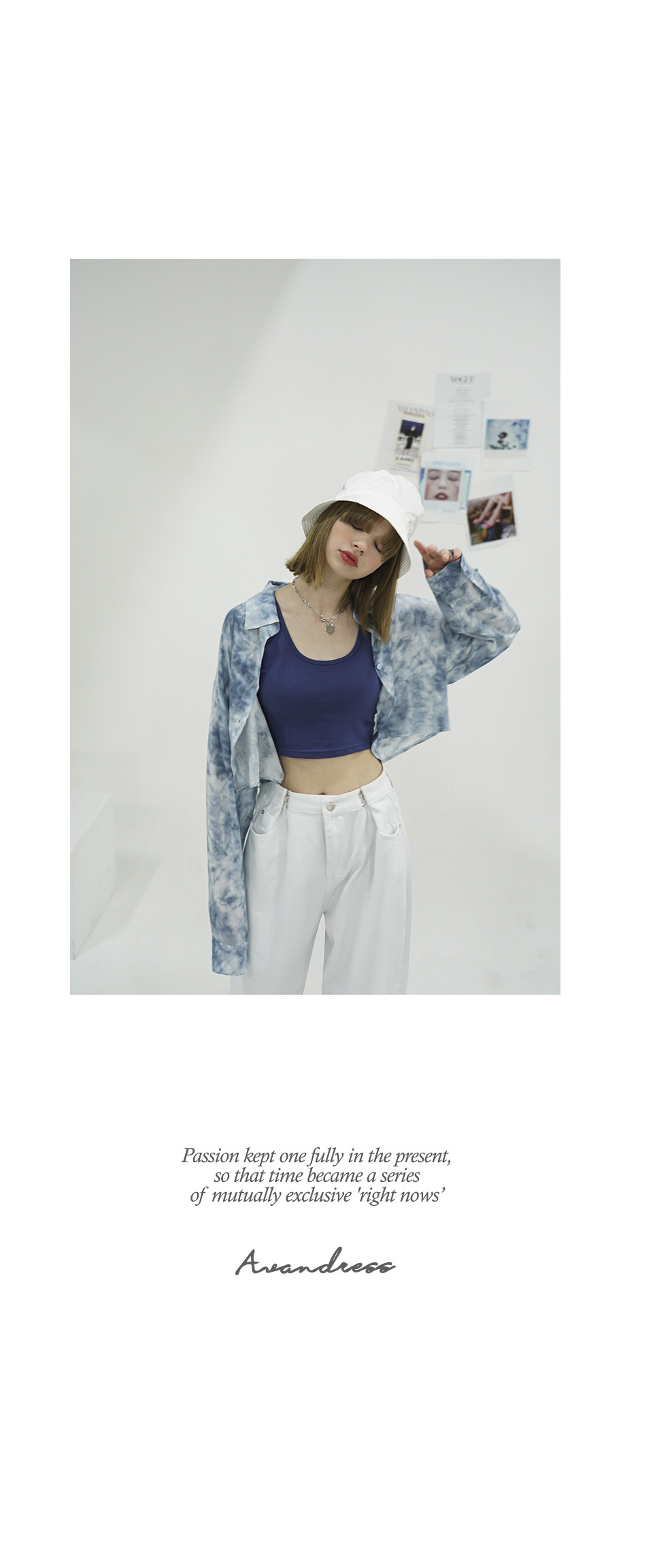 ☆AVANDRESS☆ BUCKLE WIDE DENIM PANTS STONE BLUE AD41PT34STB MUSINSA | AVANDRESS BUCKLE WIDE DENIM PANTS STONE BLUE