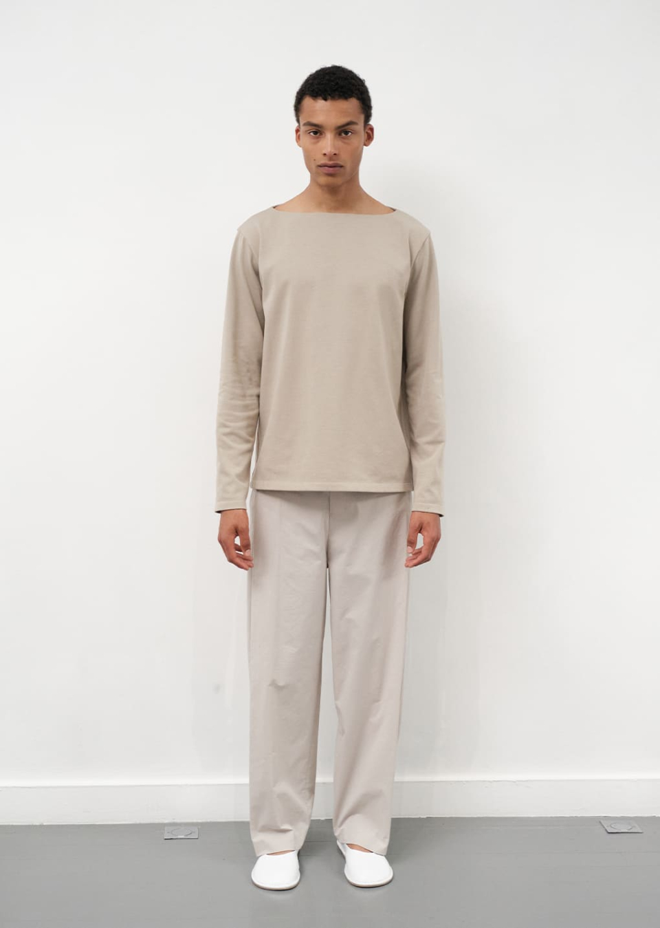 아모멘토(AMOMENTO) MENS SNAP GARCONNE PANTS (2COLORS) - 사이즈