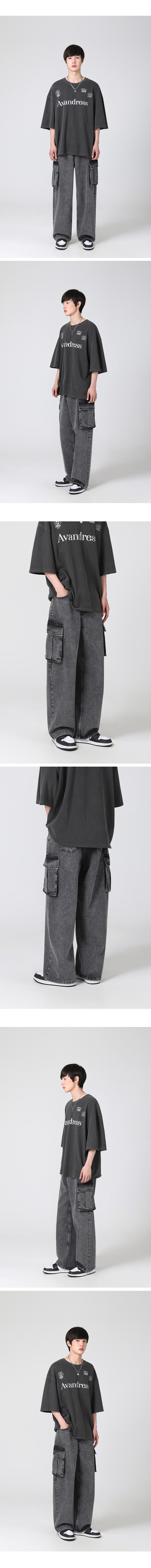 ★AVANDRESS★ Snow cargo Denim BLACK MUSINSA | AVANDRESS Snow cargo Denim BLACK
