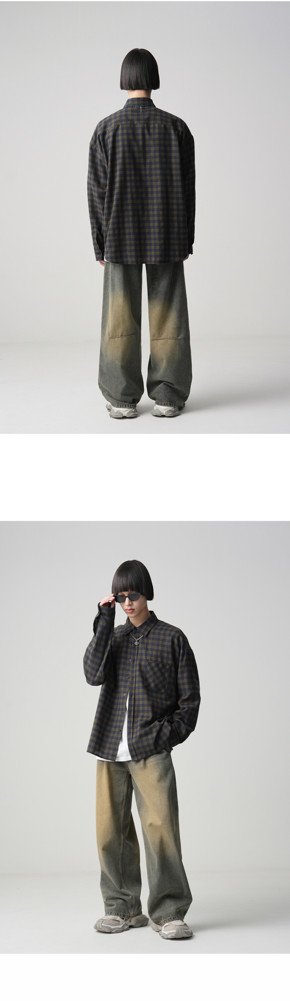 デニム・ジーパン AVANDRESS Coinlet Wide Denim Pants VINTAGE BLUE MUSINSA | AVANDRESS Coinlet Wide Denim Pants BLACK