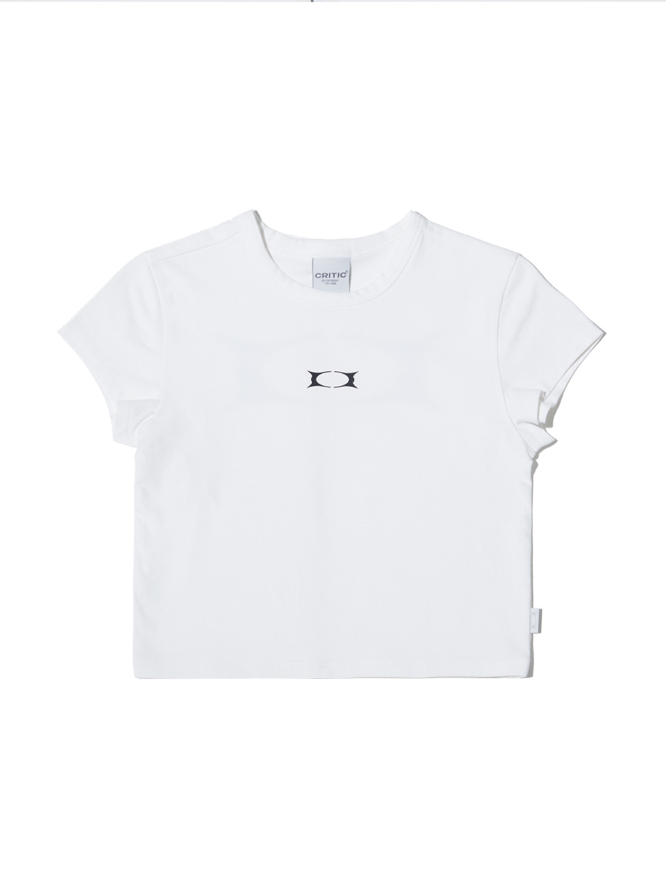 人気【CRITIC】WORMHOLE LOGO CROP FIT T-SHIRTS MUSINSA | CRITIC OG WORMHOLE LOGO CROP T-SHIRTS WHITE
