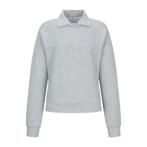 Circle Logo Point Shirts_M/серый