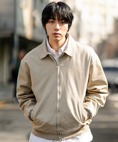 Куртка харрингтон Workman Classic Light Beige SOJK2605