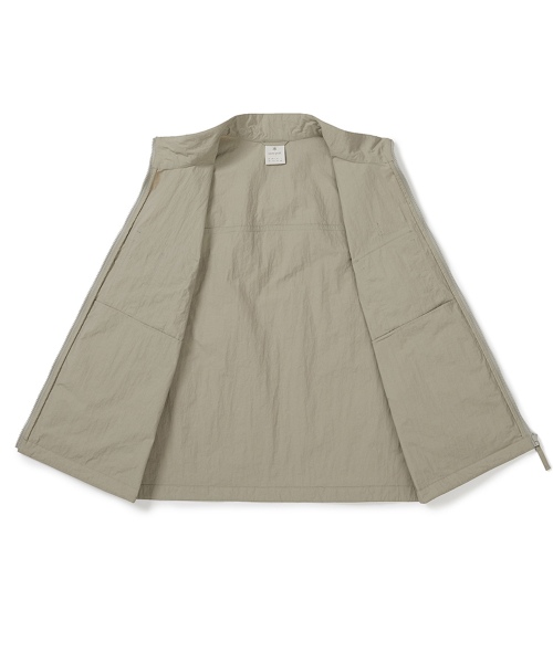 Бумажный жилет (S25ZMLVE54) Beige