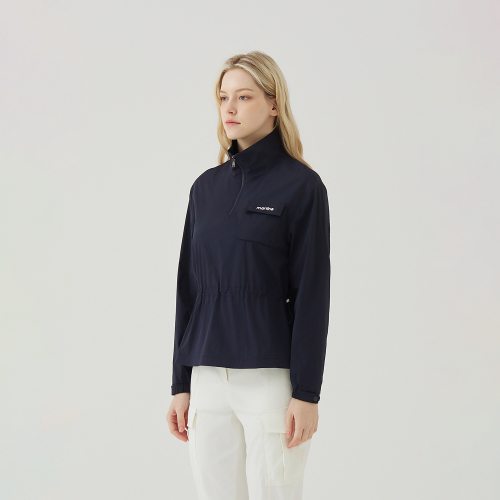 Half Zip-up ветровка_Navy