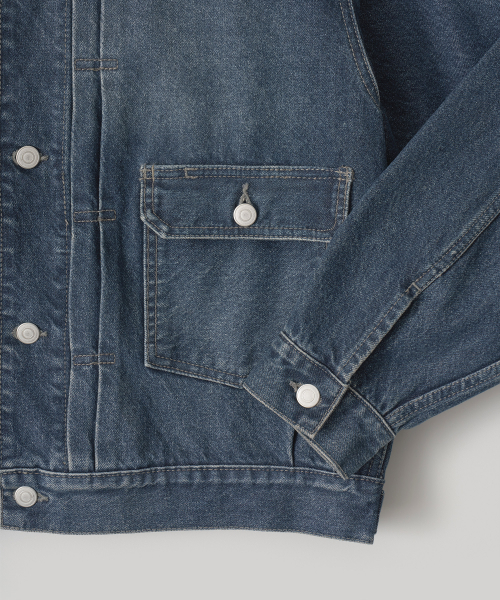 Type 2 Denim Trucker (Mid Blue)