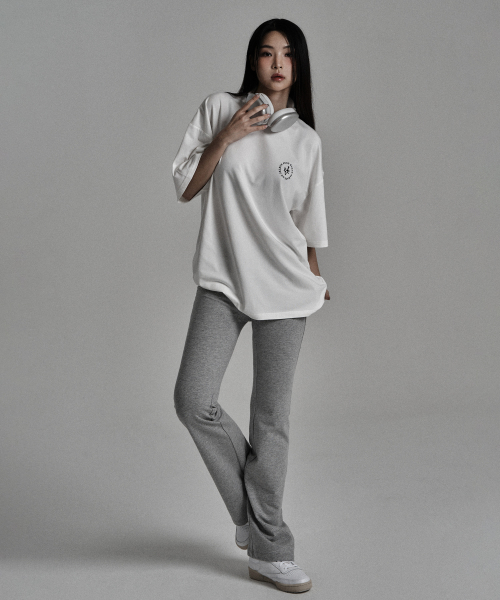 Low-rise Light брюки [Grey]