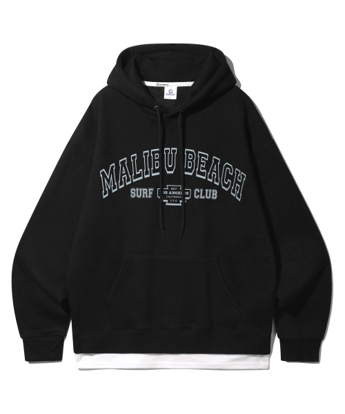 Malibu лейерд оверсайз худи AVH643 (3 цвета)