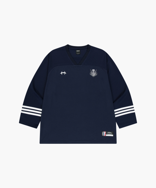 Сетчатый лонгслив регби (Navy)