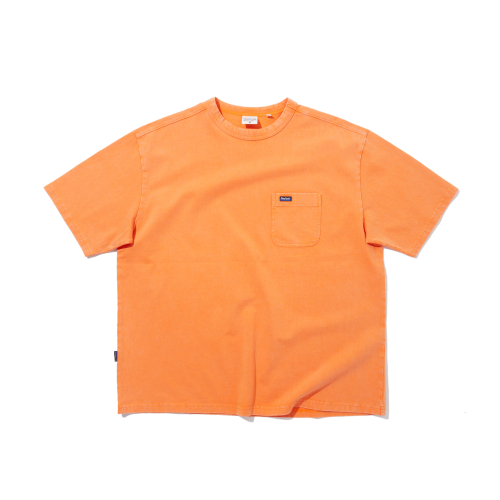 Футболка Aqua Washed Pocket Orange_FR2KT19U