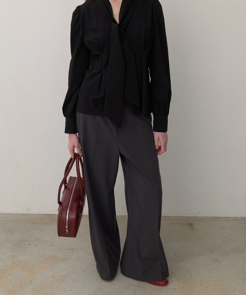 Layer юбка Wide Slacks Charcoal