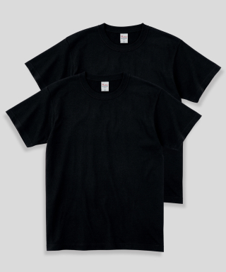 PRINTSTAR フリントスター 14数 7.4oz ヘビーウェイト ラウンドオーバーフィット 無地 半袖Tシャツ 2パック 画像 4