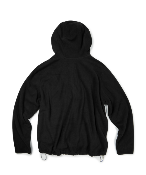 United FLEECE HOOD ANORAK (чёрный)