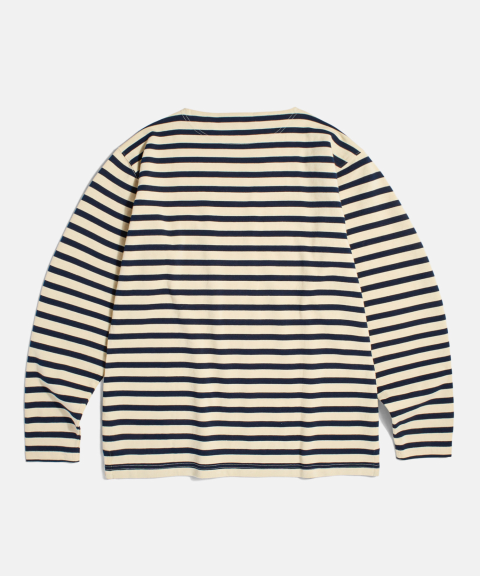 MUSINSA | BRONSON Breton Stripe Long Sleeve Tee KR ver. A/N
