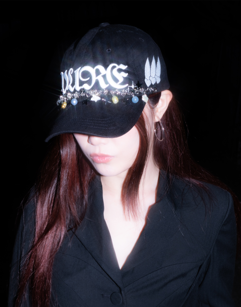 MUSINSA公式 | QUASI PURITY Pure Love Ball Cap (Black)