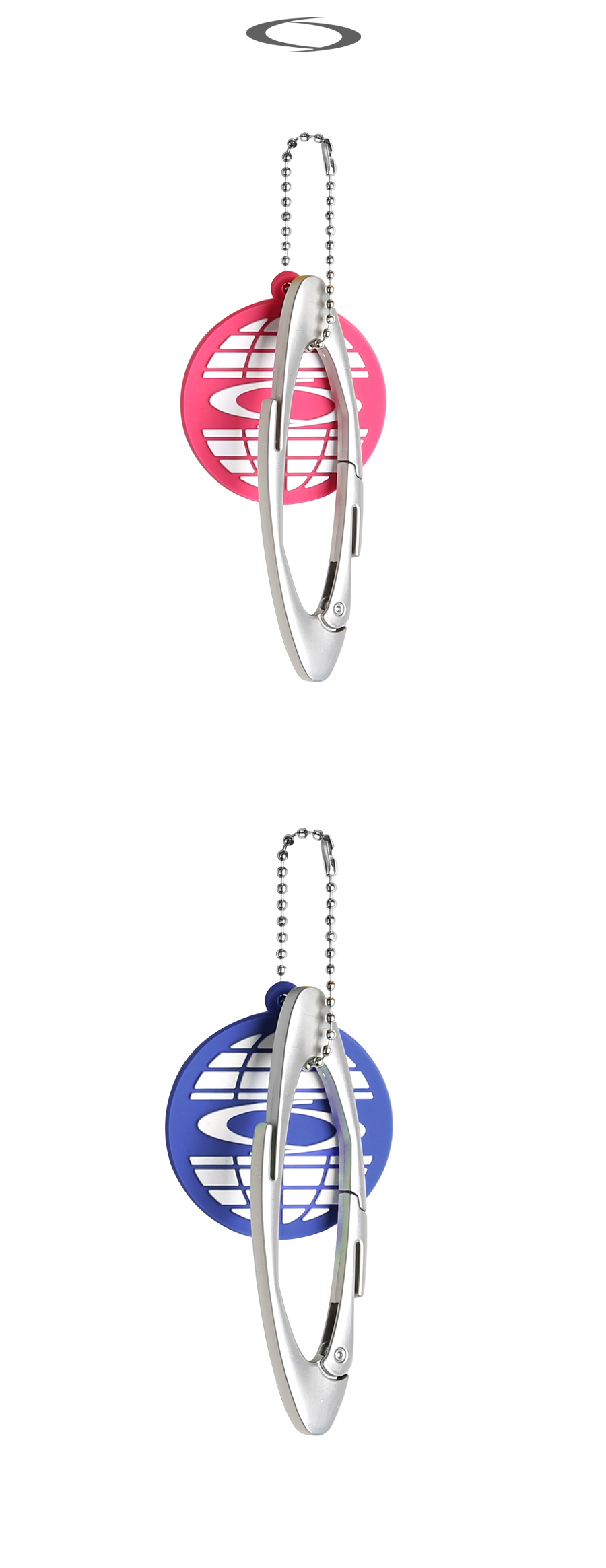 LOGO CARABINER KEYRING - 2 COLORS 
