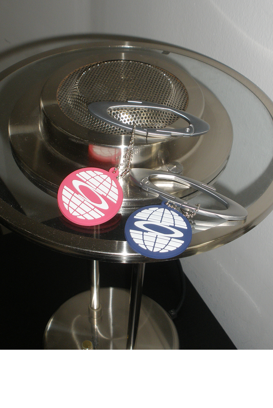 LOGO CARABINER KEYRING - 2 COLORS 