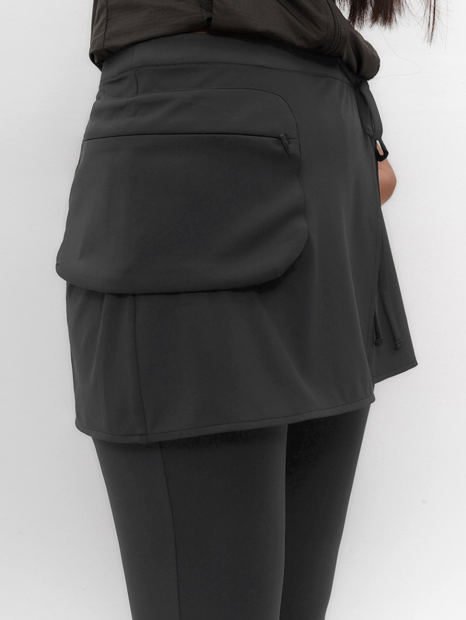 TUOMIO☆STRAPPY SKIRT PANTS MUSINSA | TUOMIO STRAPPY SKIRT PANTS [BLACK]